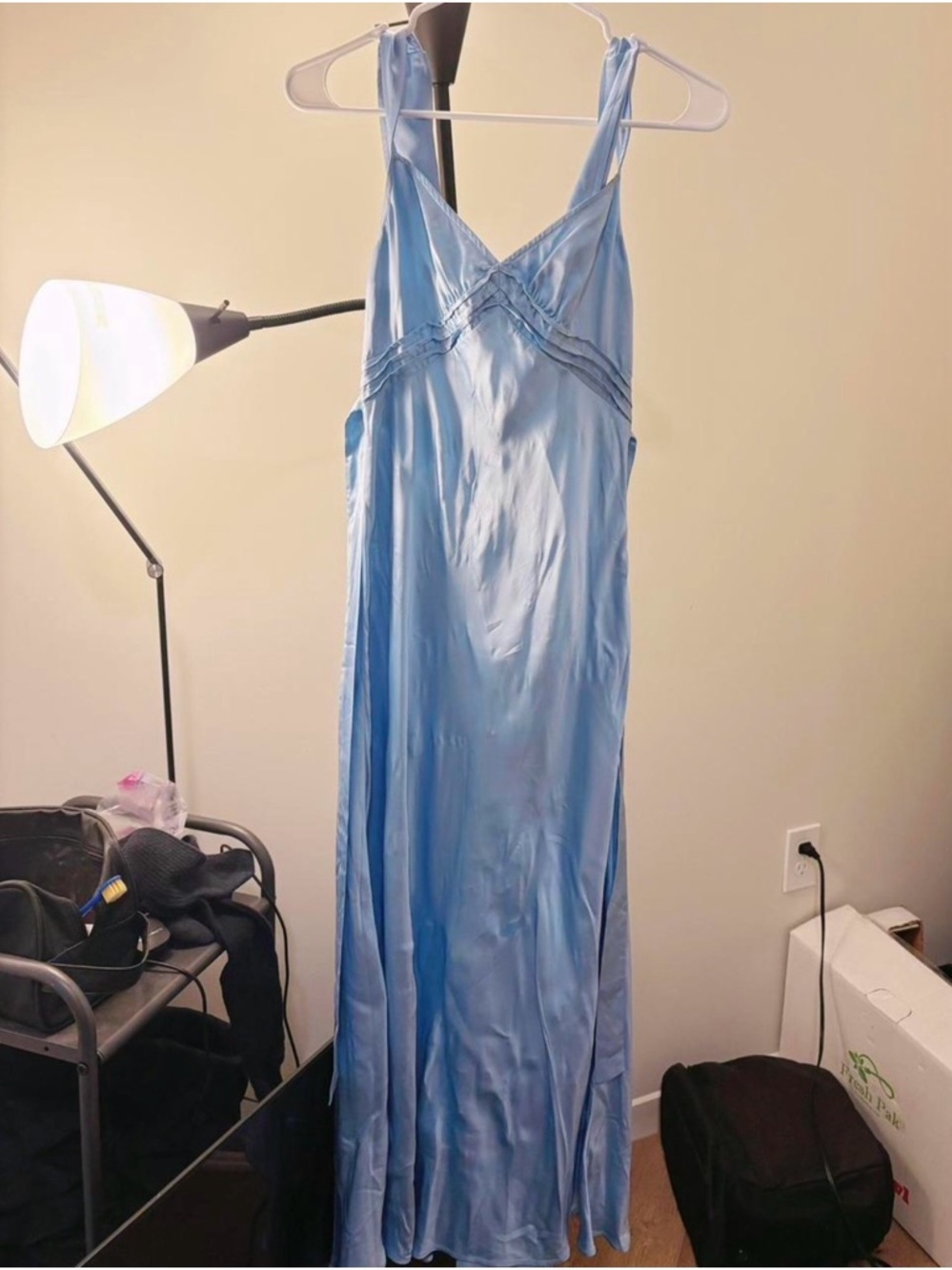 Ciao Lucia Light Blue Maxi Dress